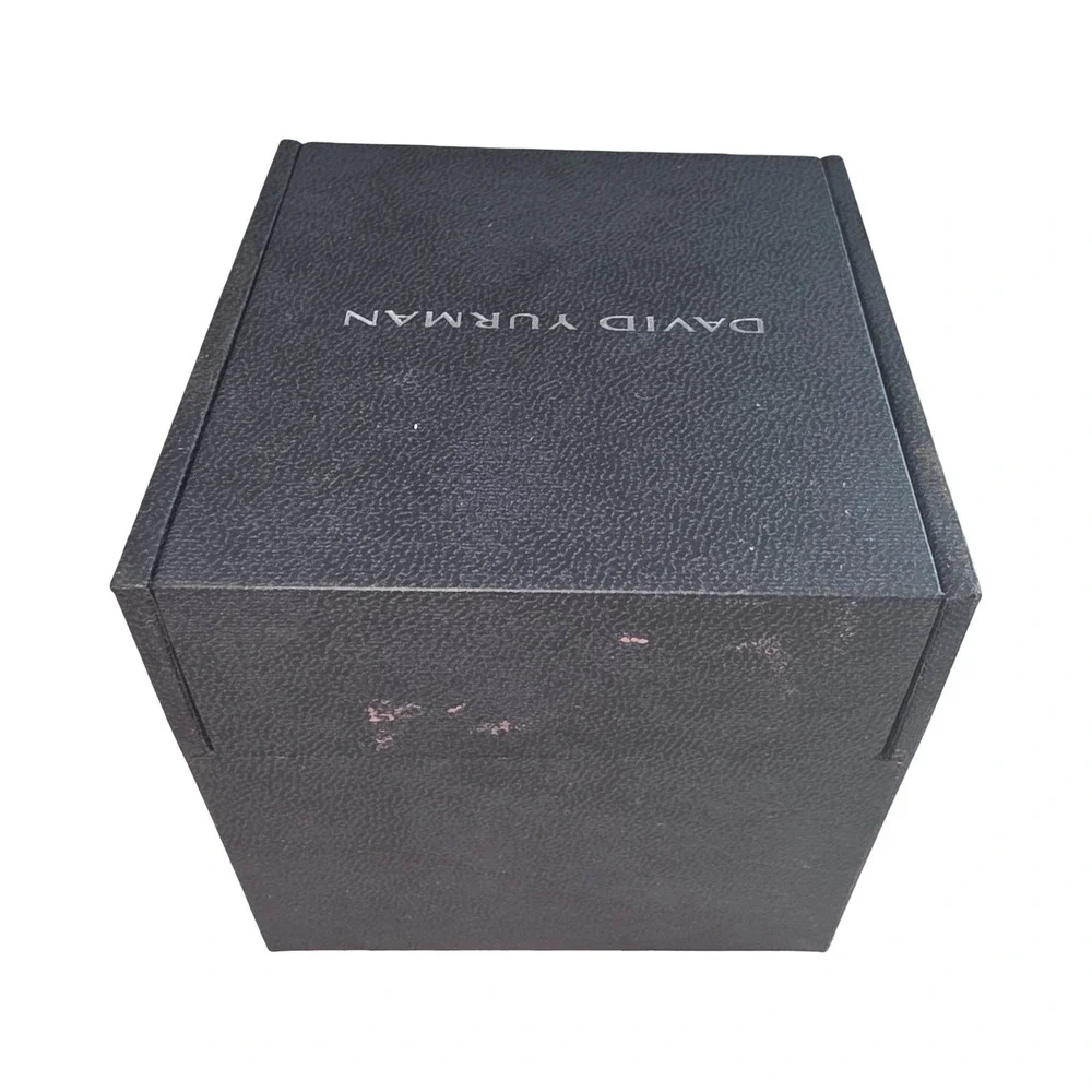 David Yurman Jewelry Box (Box Only) Authentic Empty. Nice For Earrings Or Ring